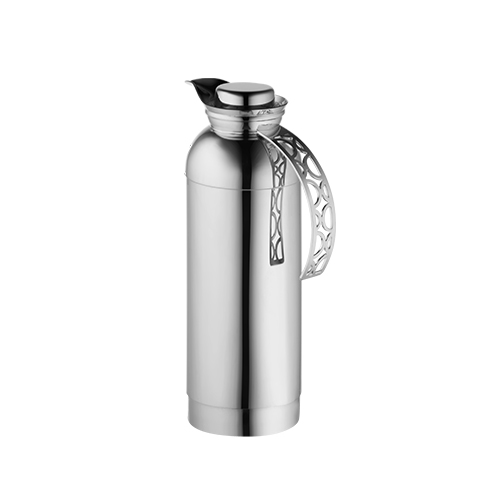 Stainless steel thermos - Thermos acier 1l.